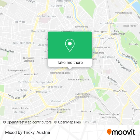 Mixed by Tricky map