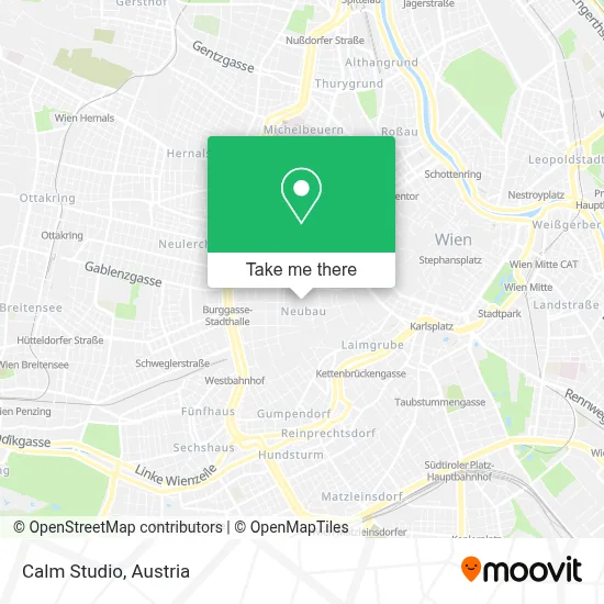 Calm Studio map