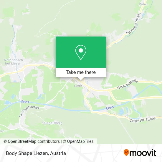 Body Shape Liezen map