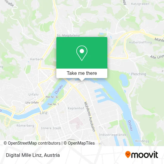 Digital Mile Linz map