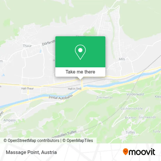 Massage Point map