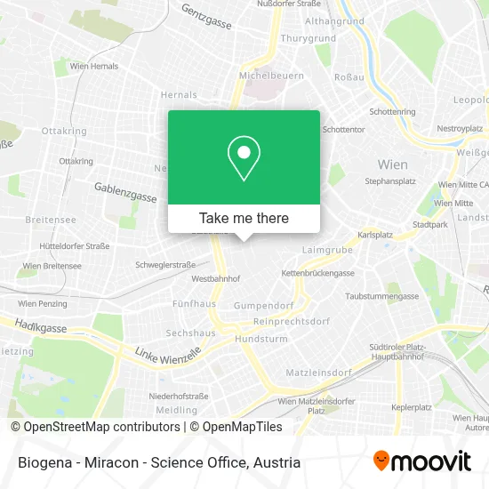 Biogena - Miracon - Science Office map