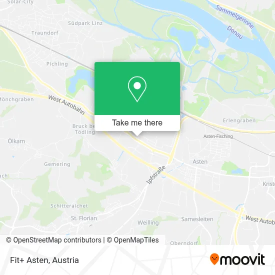 Fit+ Asten map