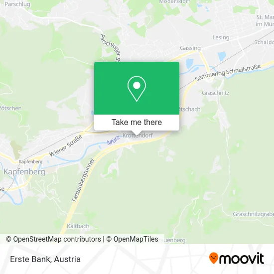 Erste Bank map