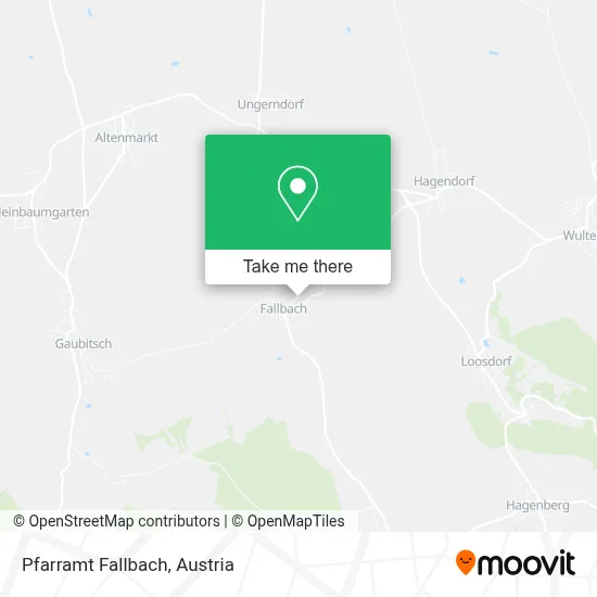 Pfarramt Fallbach map
