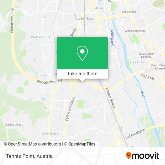 Tennis-Point map