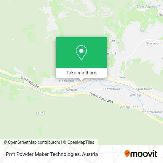 Pmt Powder Maker Technologies map