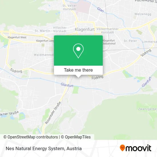 Nes Natural Energy System map