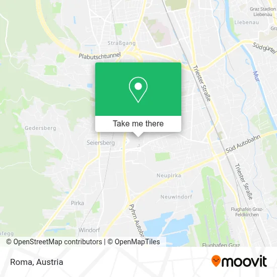 Roma map