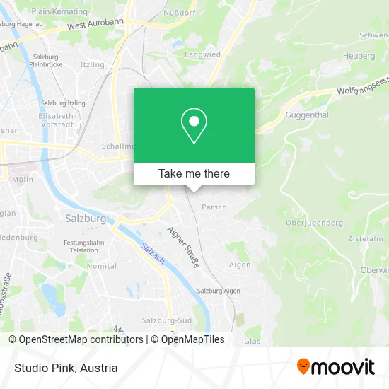Studio Pink map