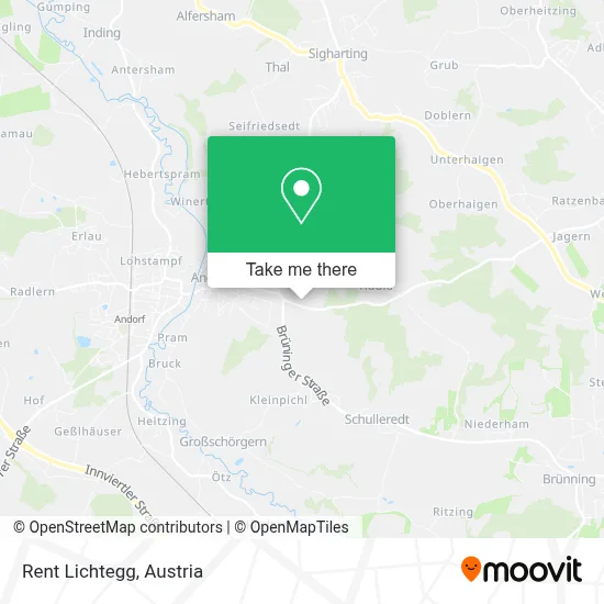 Rent Lichtegg map