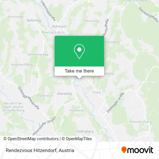 Rendezvous Hitzendorf map