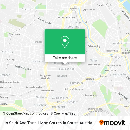In Spirit And Truth Living Church In Christ map