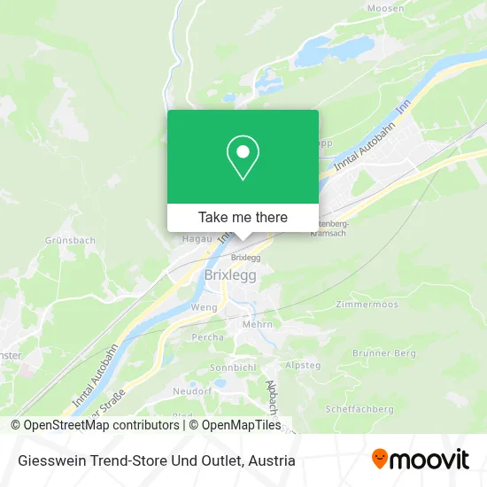 Giesswein Trend-Store Und Outlet map