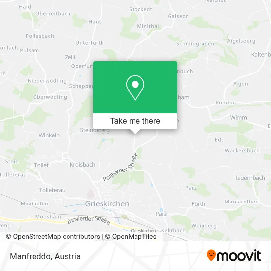 Manfreddo map