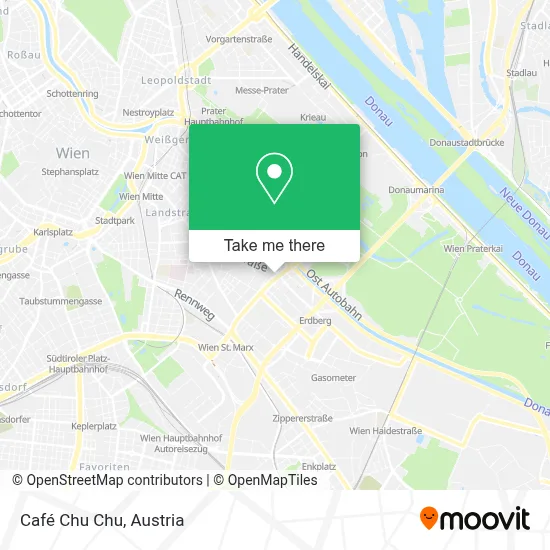 Café Chu Chu map