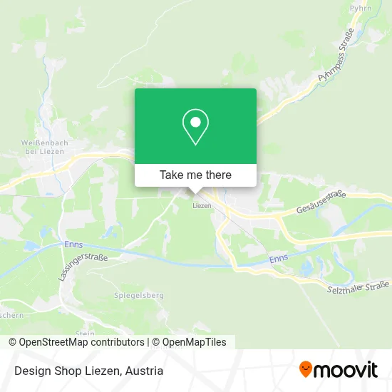 Design Shop Liezen map