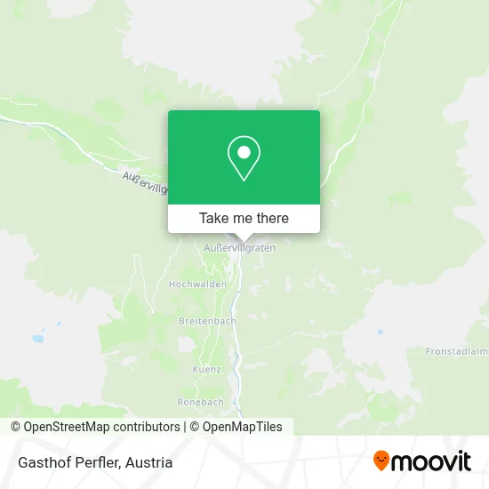 Gasthof Perfler map