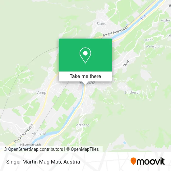 Singer Martin Mag Mas map