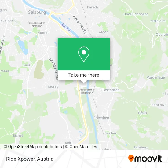 Ride Xpower map