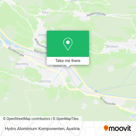 Hydro Aluminium Komponenten map