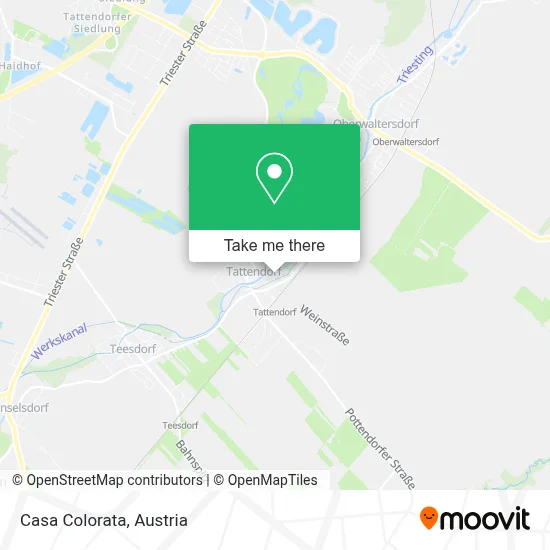 Casa Colorata map