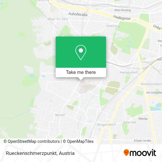 Rueckenschmerzpunkt map