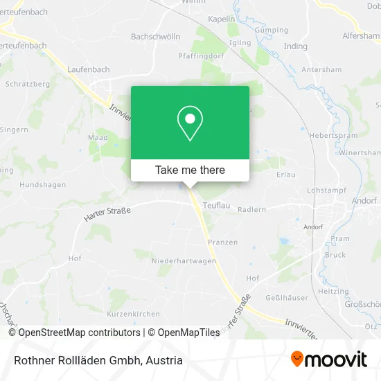 Rothner Rollläden Gmbh map