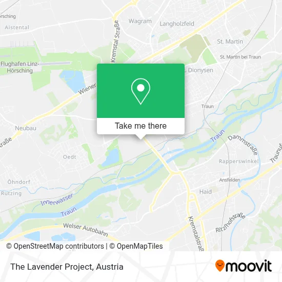The Lavender Project map