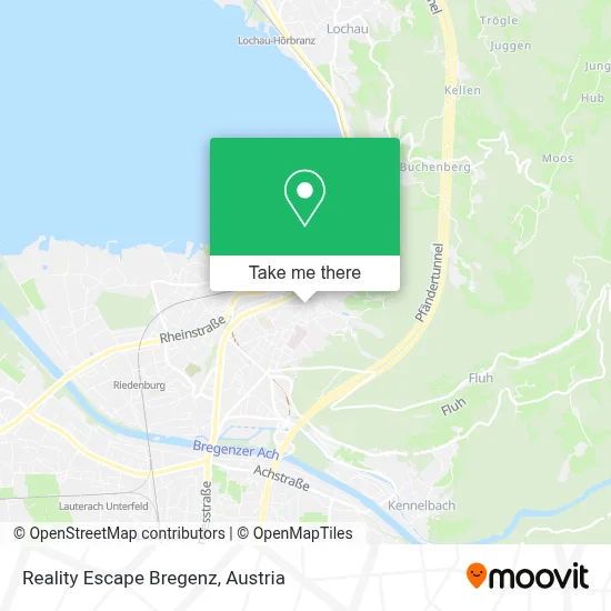 Reality Escape Bregenz map