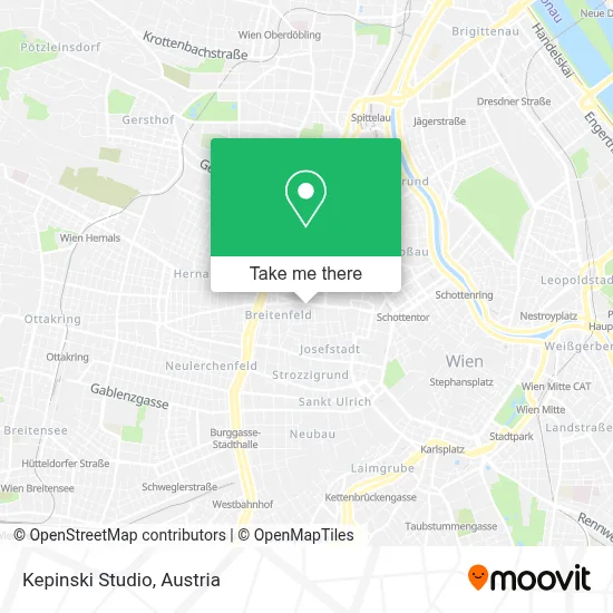 Kepinski Studio map