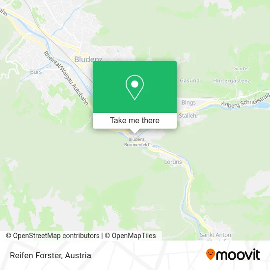 Reifen Forster map