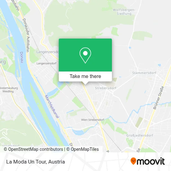 La Moda Un Tour map
