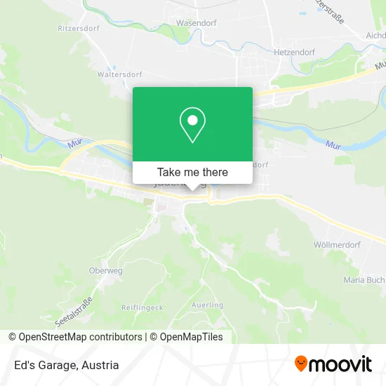 Ed's Garage map
