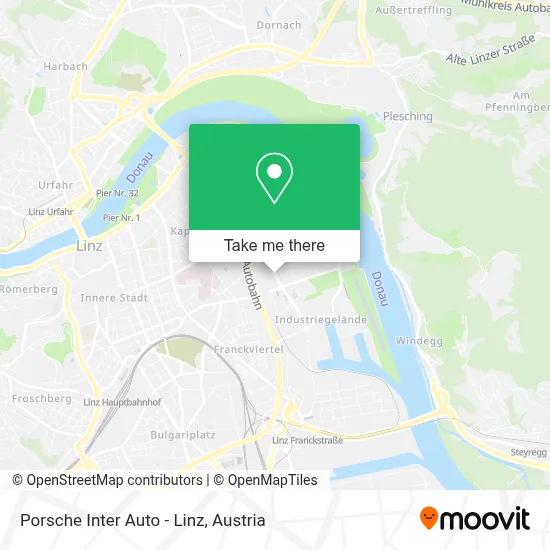 Porsche Inter Auto - Linz map