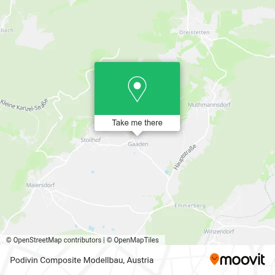 Podivin Composite Modellbau map
