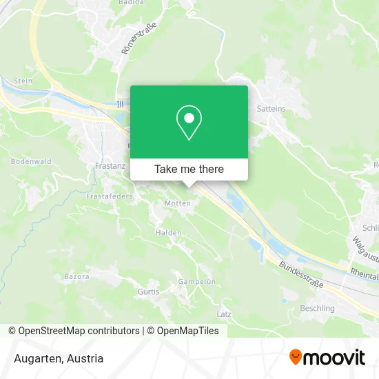 Augarten map