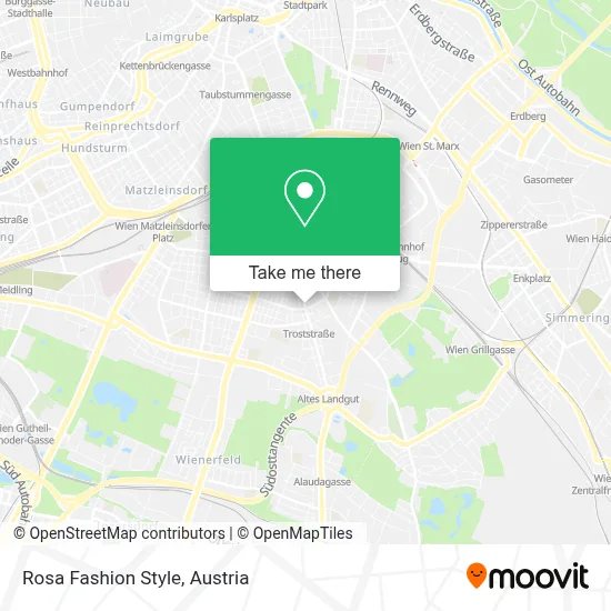 Rosa Fashion Style map
