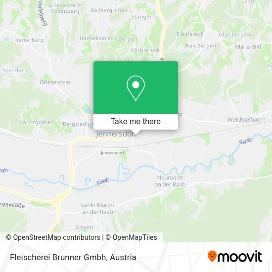 Fleischerei Brunner Gmbh map