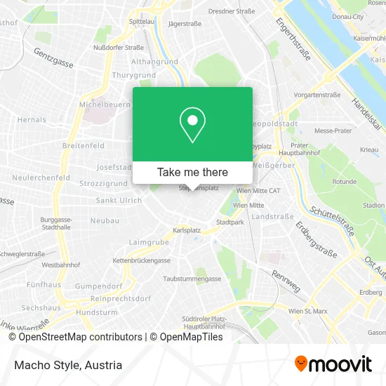 Macho Style map