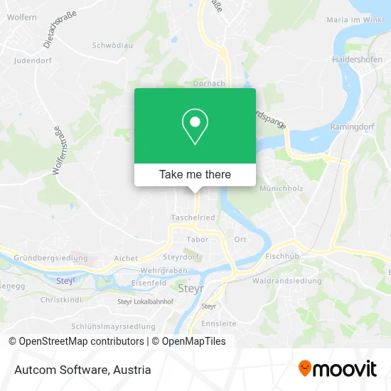 Autcom Software map