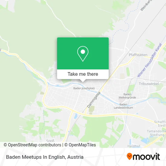 Baden Meetups In English map