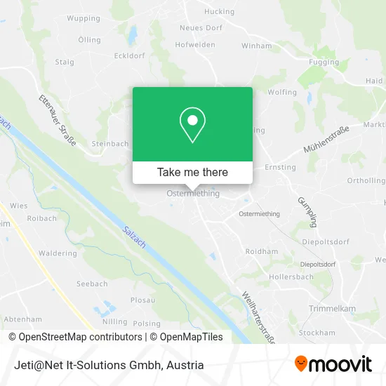 Jeti@Net It-Solutions Gmbh map