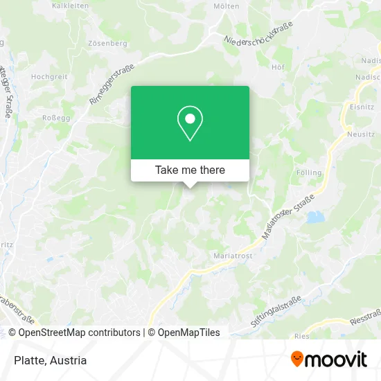 Platte map
