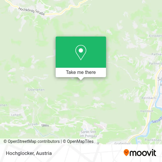 Hochglocker map