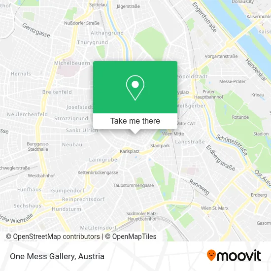 One Mess Gallery map