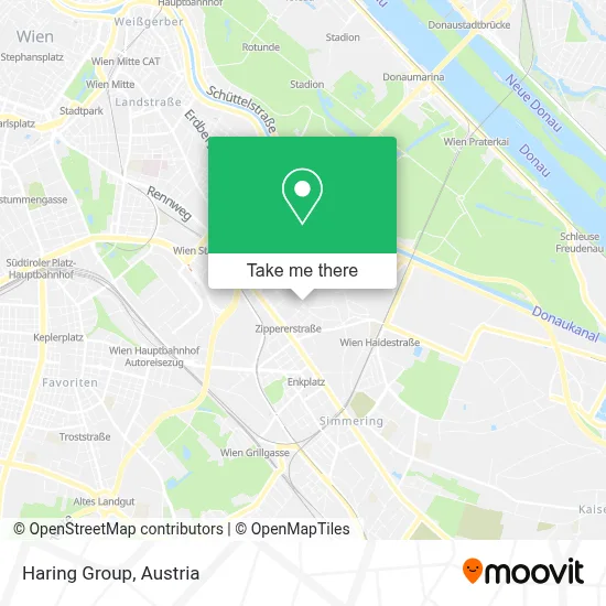 Haring Group map
