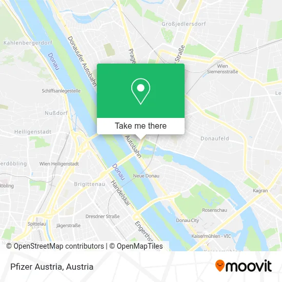 Pfizer Austria map