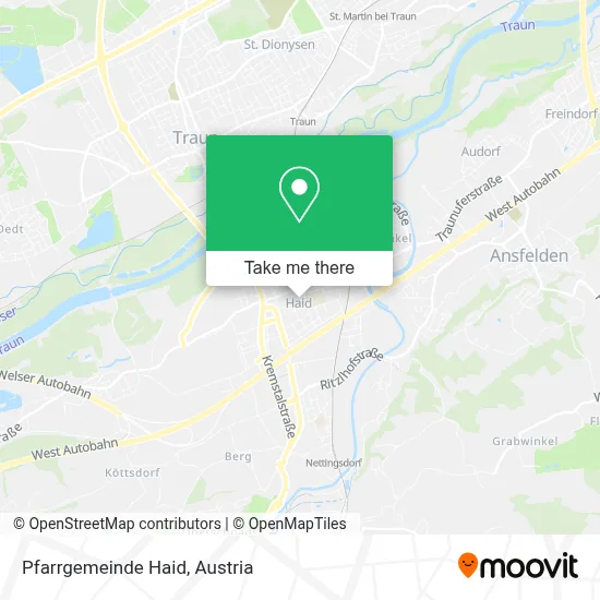 Pfarrgemeinde Haid map