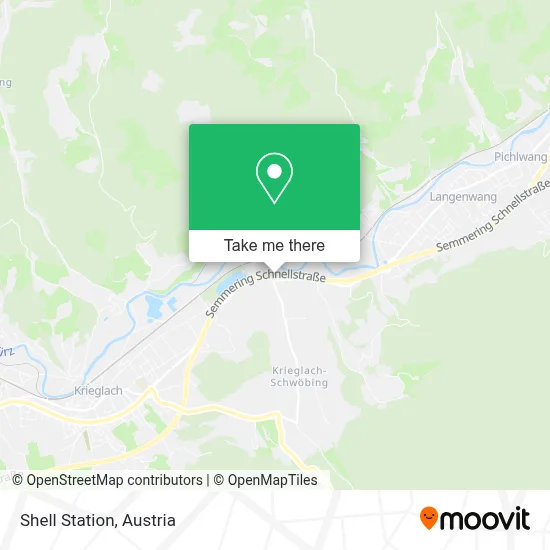 Shell Station map